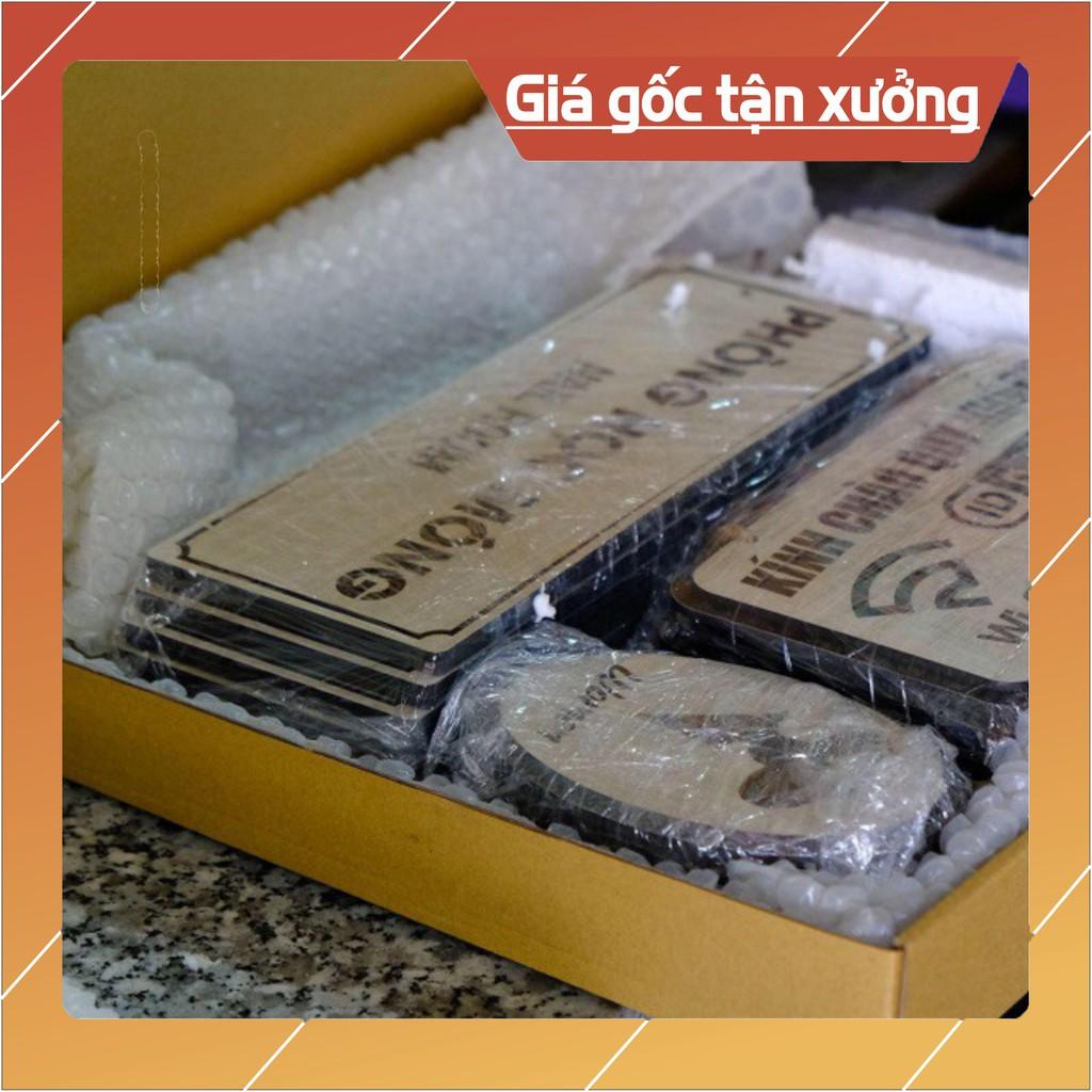 Bảng tên phòng giám đốc bằng gỗ