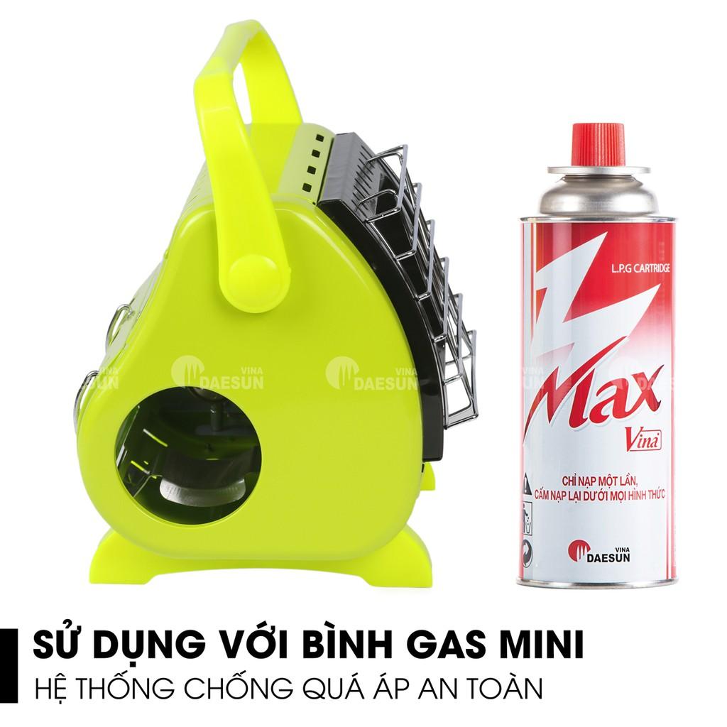 Máy Sưởi Gas Du Lịch Hàn Quốc SGH - 100 | Sưởi Ấm Suốt 12H | Đầu Đốt Sứ Hồng Ngoại | Hàng Chính Hãng