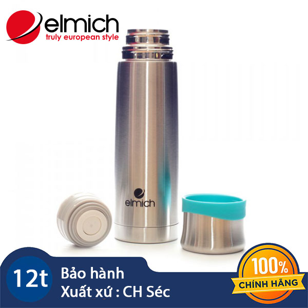 Bình giữ nhiệt Inox 304 Elmich K5 500ml xuất xứ CH Séc, bảo hành 12 tháng