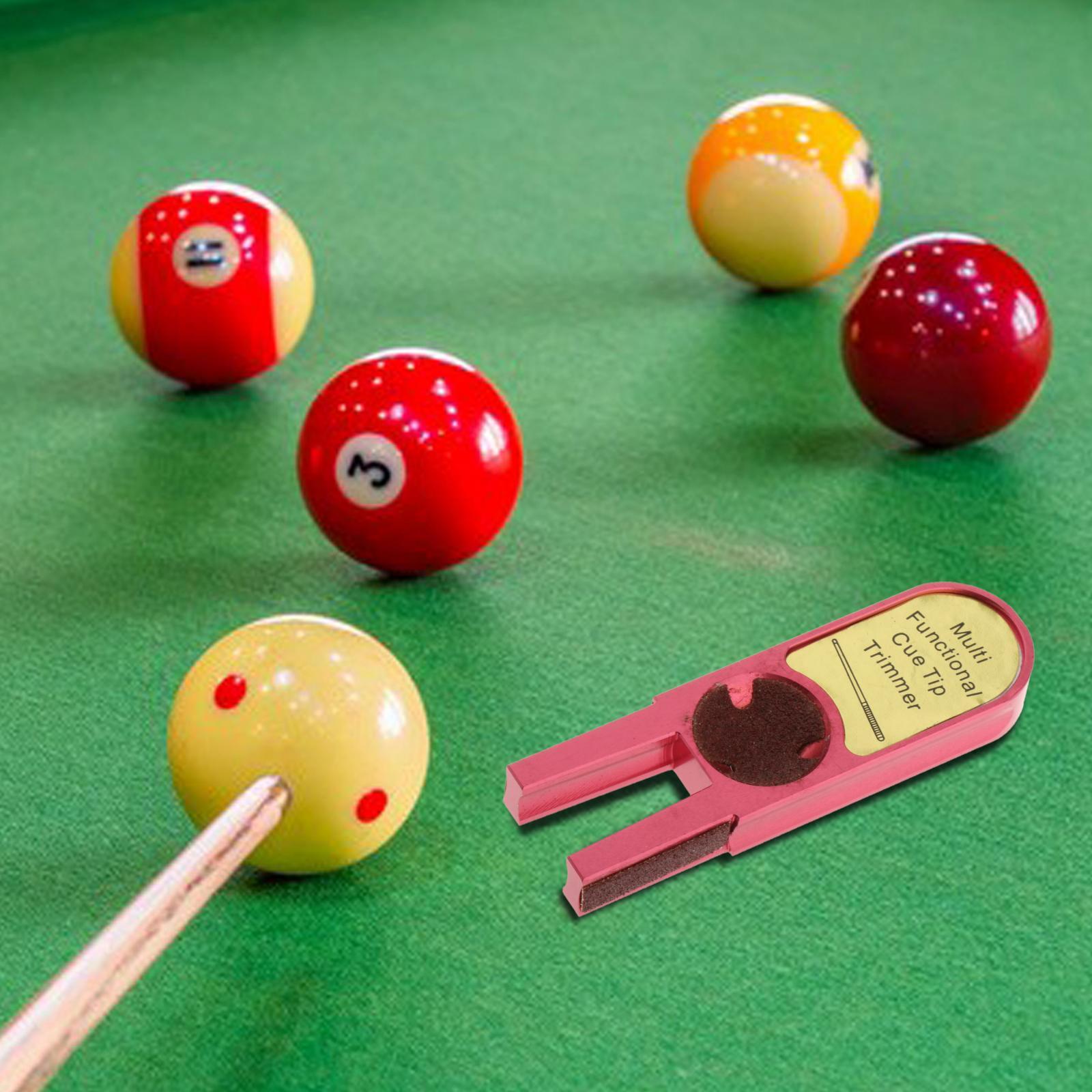 Premium Tip Scuffer Billiards Pool Burnisher Repair Tool Multifunctional Grinder