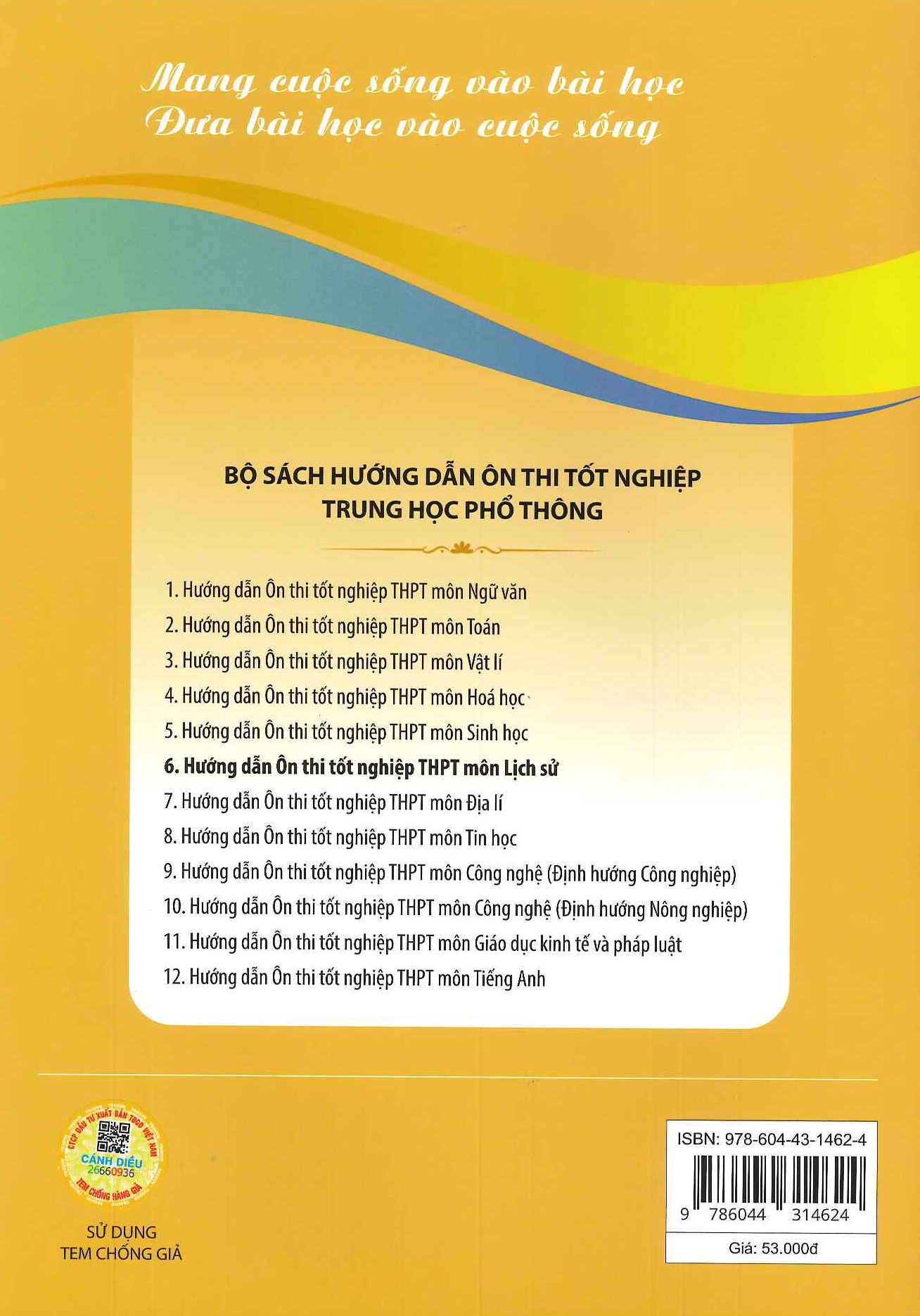 Hướng Dẫn Ôn Thi Tốt Nghiệp THPT Môn LỊCH SỬ (Năm 2024 - 2025) - Nguyễn Văn Ninh (Chủ biên), Lê Hiến Chương