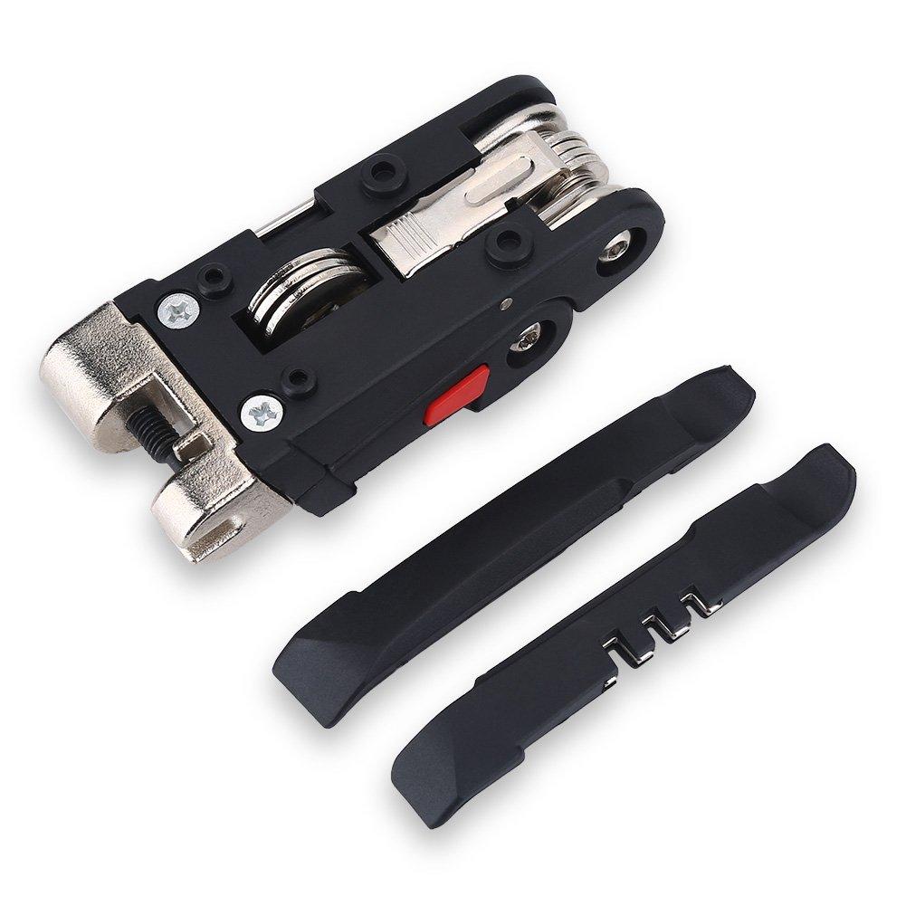 19 Trong 1 xe đạp công cụ đa, công cụ đa chức năng để xe đạp bảo dưỡng xe đạp di động đáng tin cậy, được thiết kế để tồn tại và dễ sử dụng