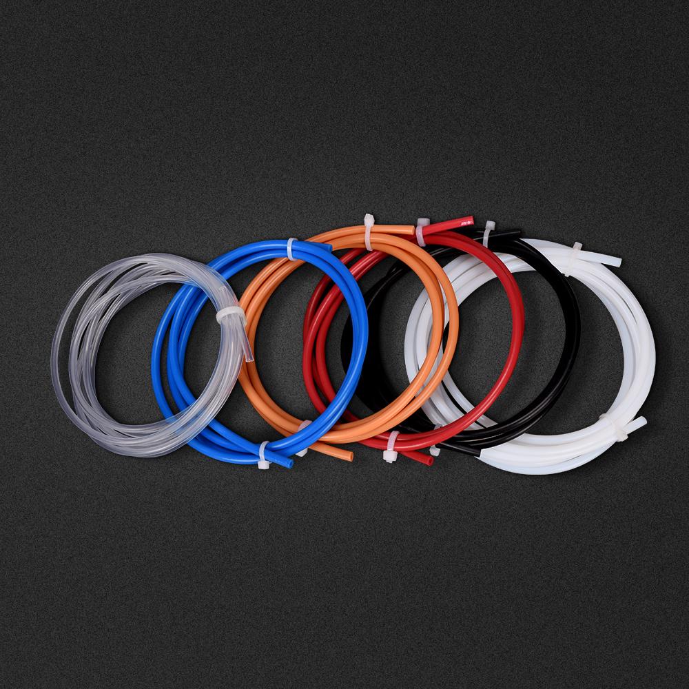 Đầu nối khí nén PC4-M6 với 1m PTFE Teflonto Tube 2*4mm cho 1,75mm Bowden Outruder vs Ender 3 Nâng cấp Bộ dụng cụ Máy in 3D