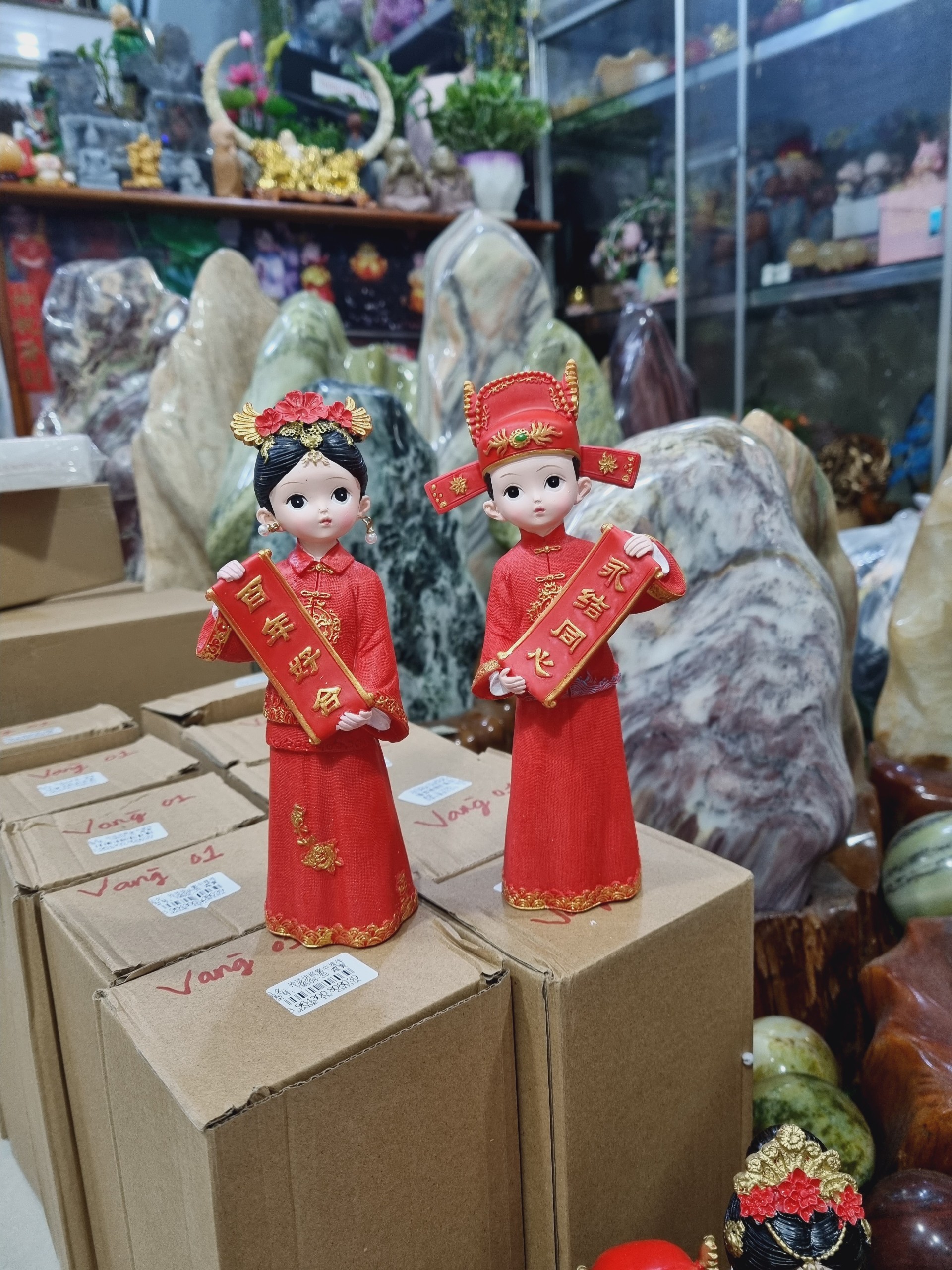 Cặp Tân Lang Tân Nương - mẫu Trăm Năm Hạnh Phúc