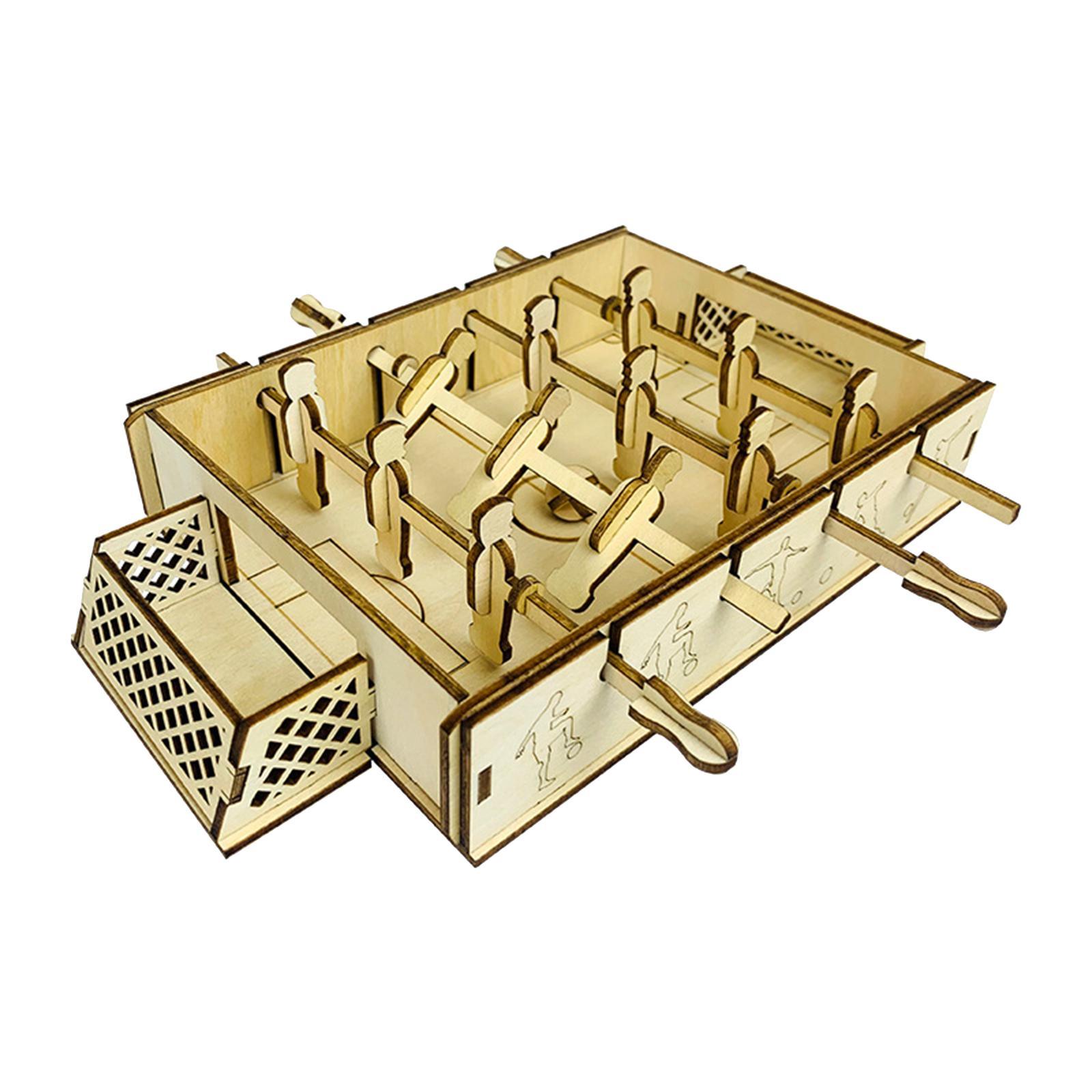 3D Jigsaw Puzzle Gifts Durable Model Kit Wooden for Games Parties Girls Boys