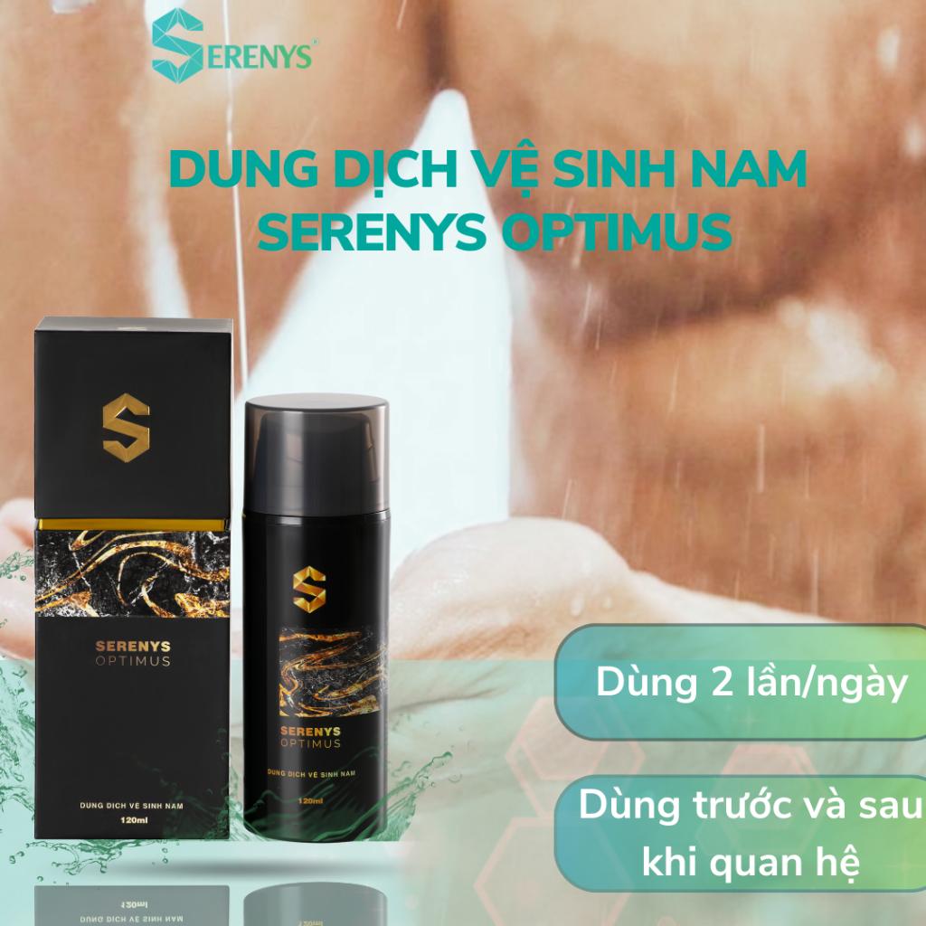 Combo 2 Gel vệ sinh nam &amp; Tăng cường sinh lý nam Serenys ( Optimus + Forhims)