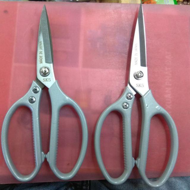 Kéo Cắt Gà Kéo Nhật Làm Bếp Đa Năng Cắt Vải Cắt Giấy SK5 Siêu Sắc Size Lớn 23 cm
