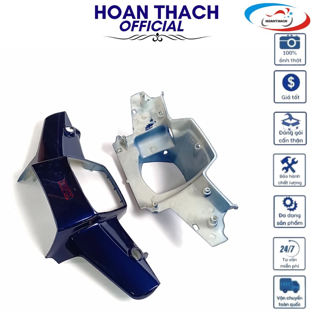 Bộ Đầu ( đầu bằng ) cho xe máy Dream Xanh Tím Dài Loan, HOANTHACH SP009186