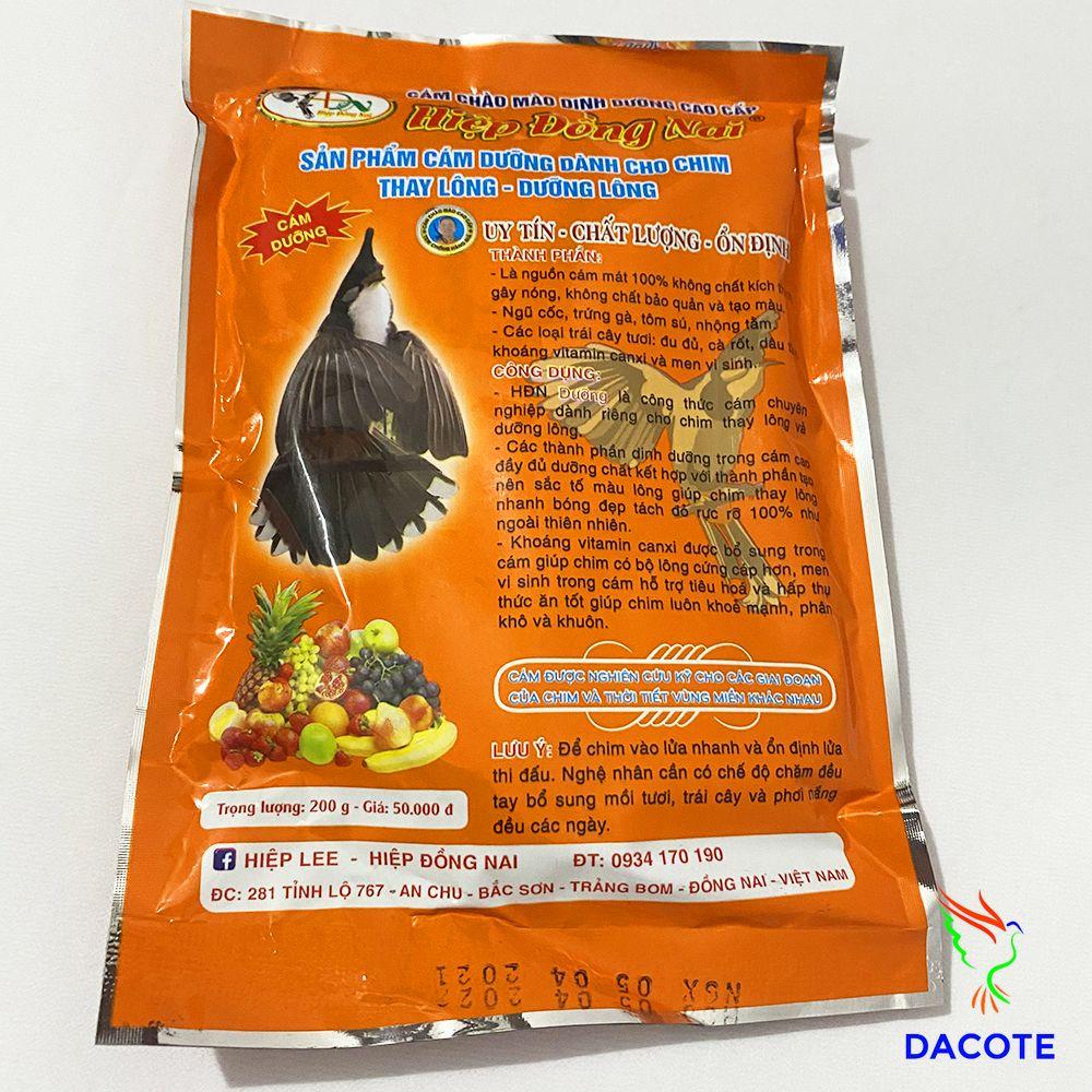 Cám chim hiệp đồng nai 200gr - thức ăn cao cấp cho chim chào mào