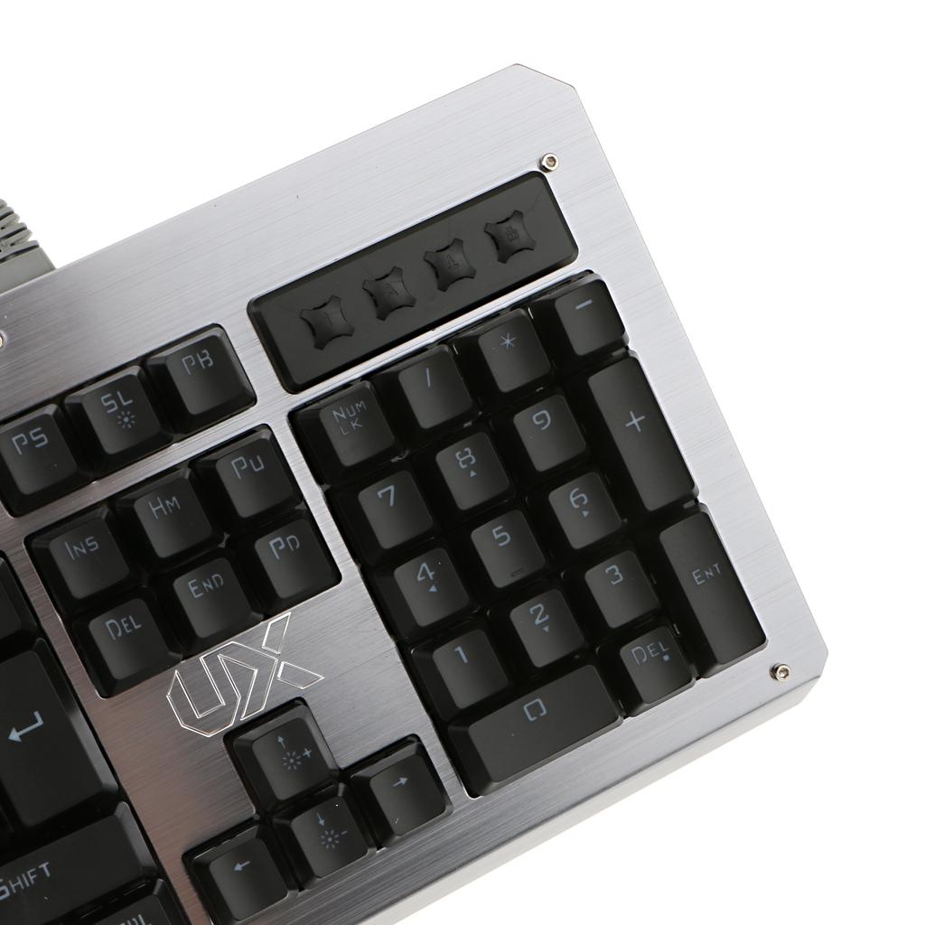 104 Keys K-26 Ergonomic Backlit Gaming Mechanical USB Wired Keyboard