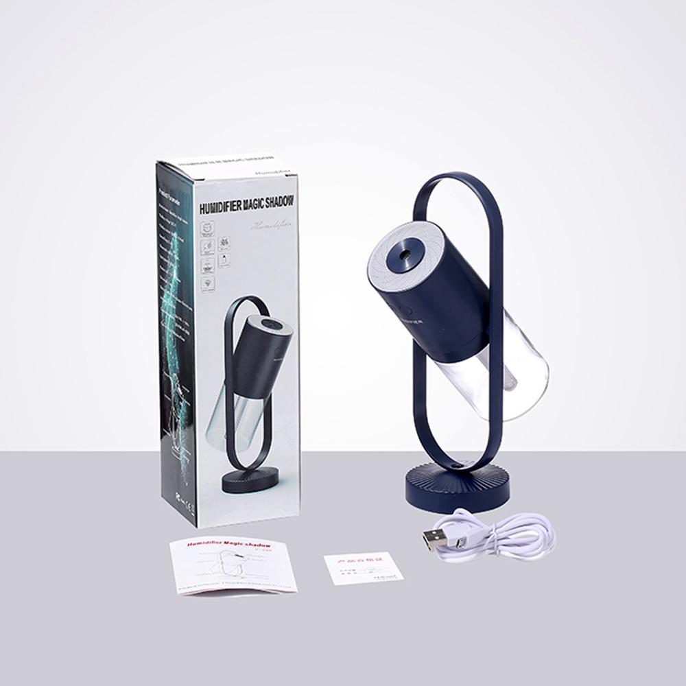 200Ml Magic Bóng USB Máy Tạo Độ Ẩm Không Khí Cho Nhà Có Chiếu Đèn Chiếu Sáng Ban Đêm Siêu Âm Thanh Xe Hơi Phun Sương Tạo Mini Văn Phòng Không máy Lọc