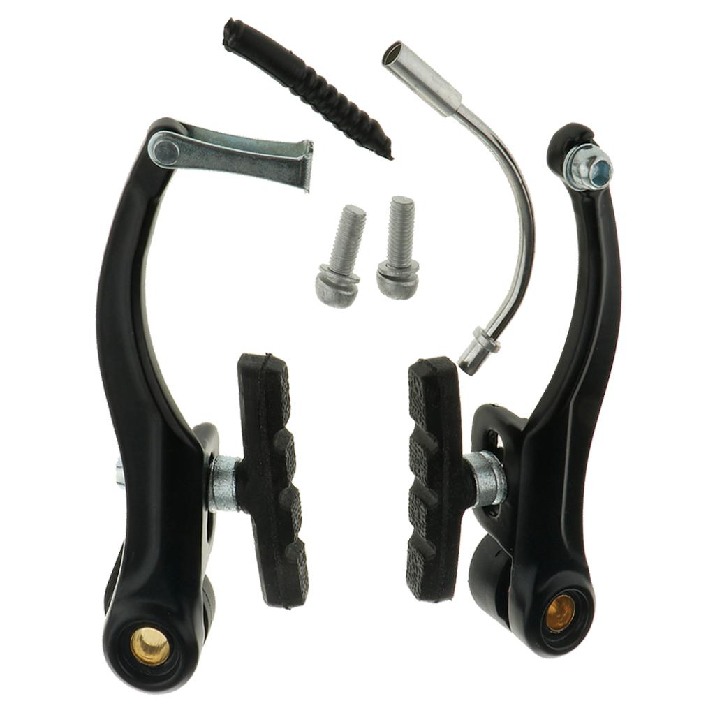 2Pc Linear Pull Front and Rear Bicycle Brakes for MTB Bike