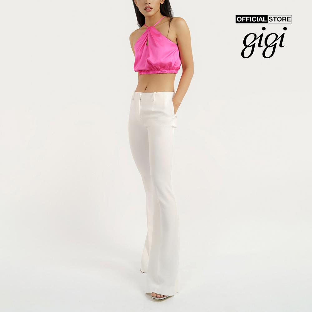 GIGI - Áo croptop nữ cổ yếm hiện đại G1201T221249