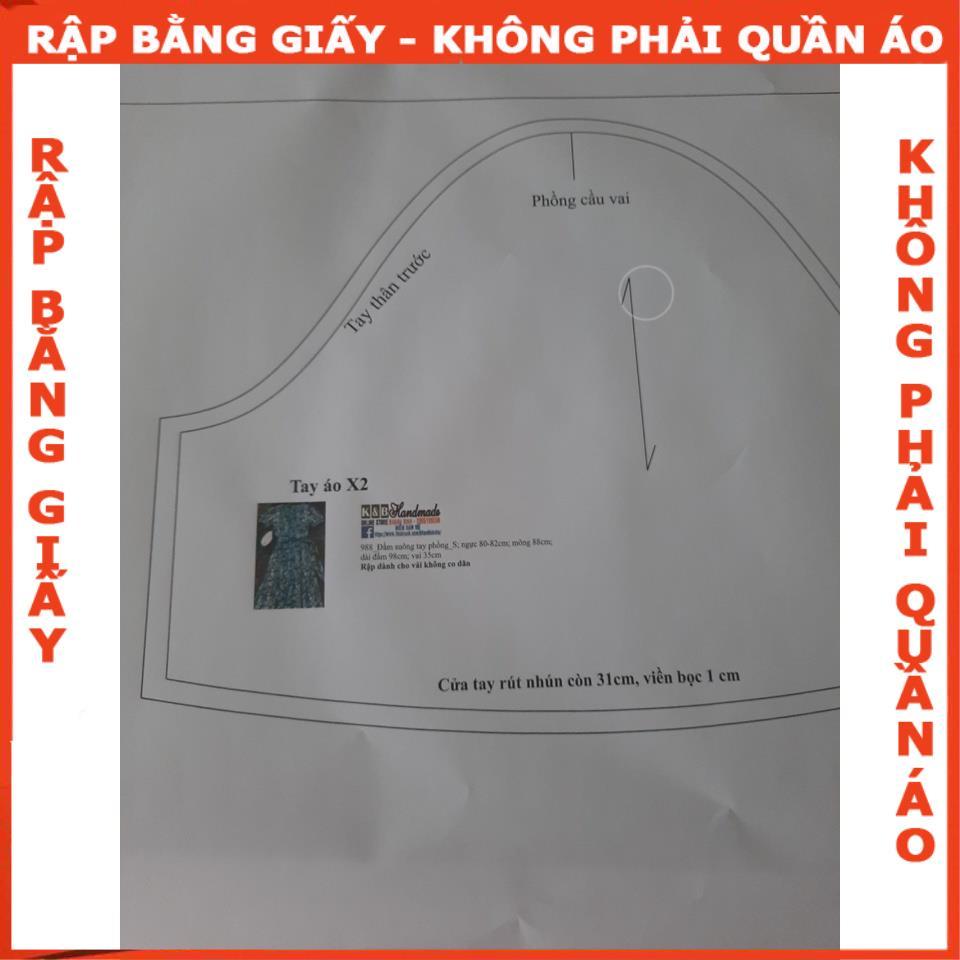 Rập giấy A0 mã 991- chân váy xếp ly (BẢN VẼ)
