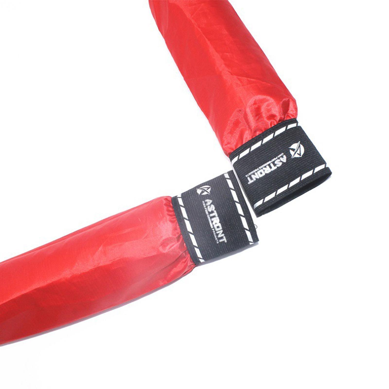 Universal Motorcycle Front Shock Absorber Dust Cover Wrap Boot Dust  Black