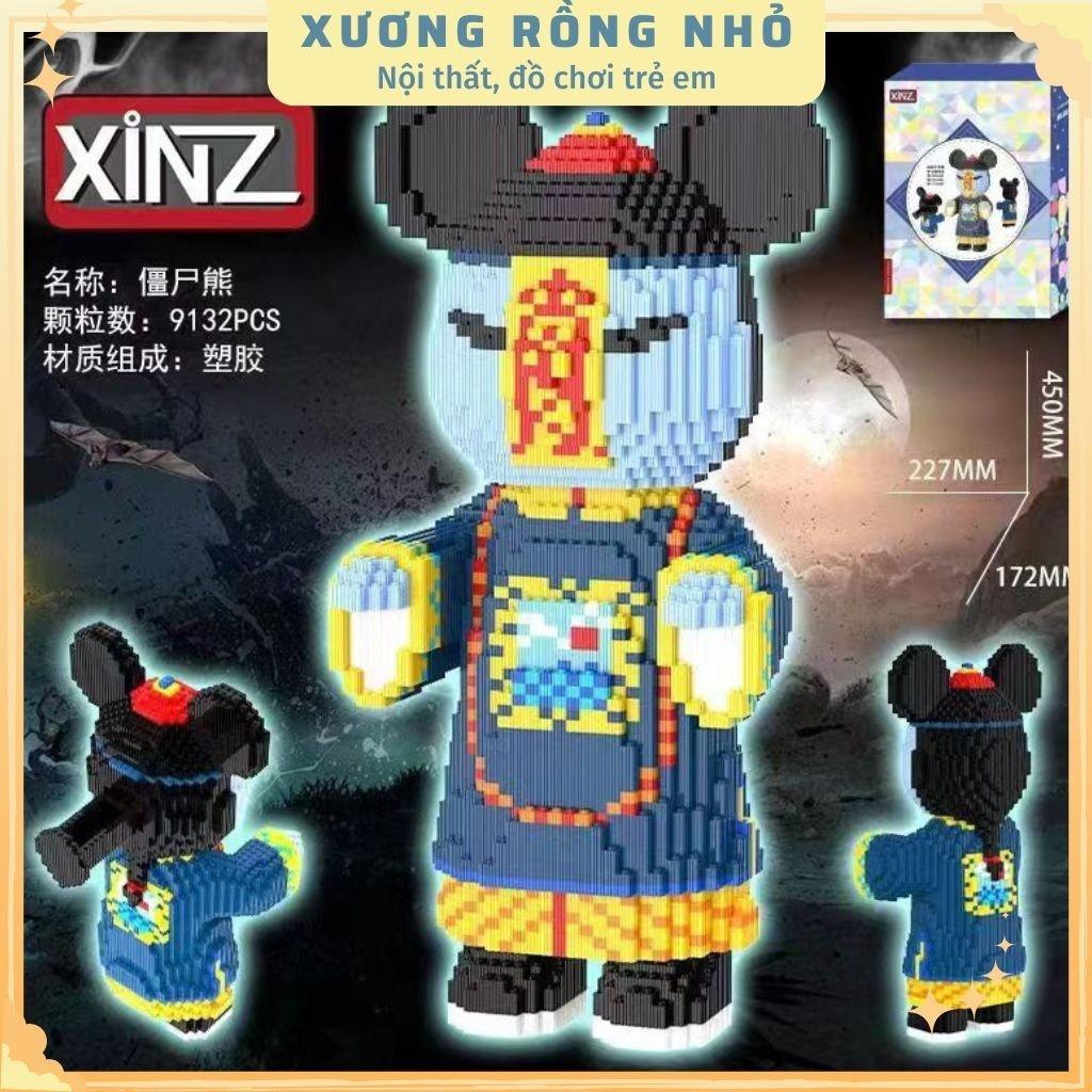 Đồ chơi lắp ráp đồ chơi lắp ghép mô hình Cương Thi vòng ngọc 45cm