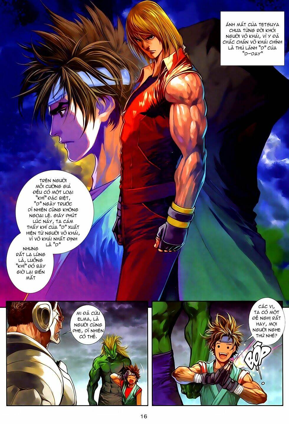ba động quyền z hadouken zero chapter 10 16