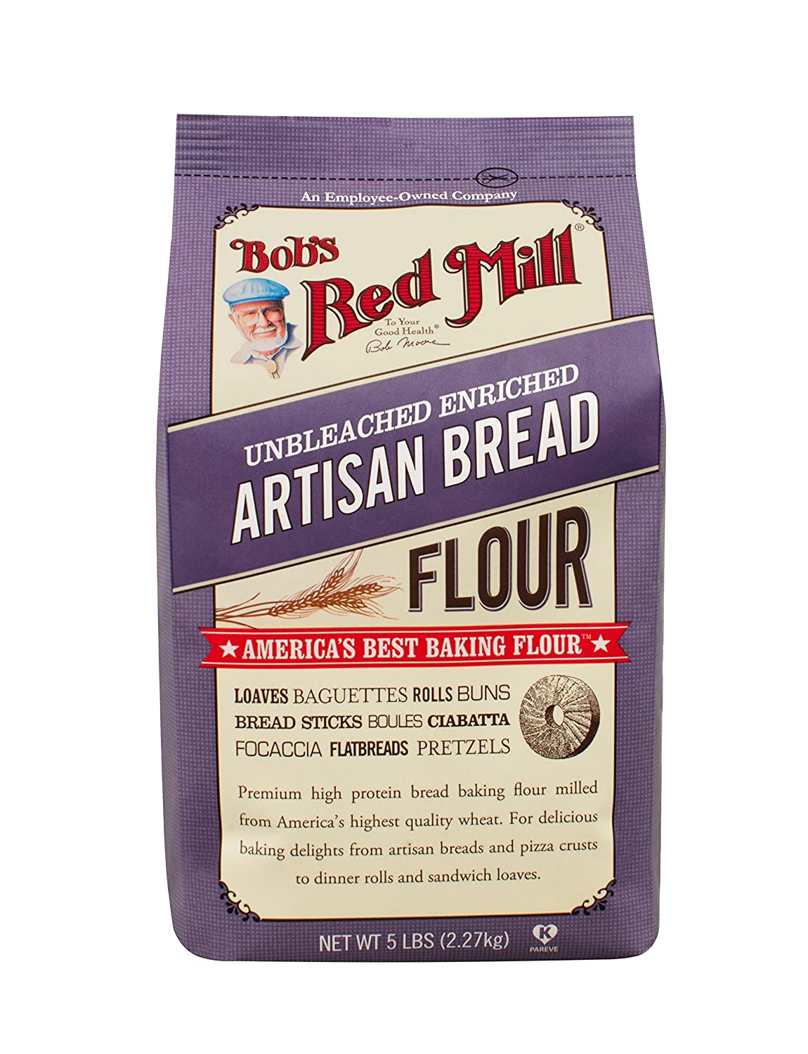 Bột làm bánh mì Artisan - Bob's Reb Mill (Artisan Bread Flour)