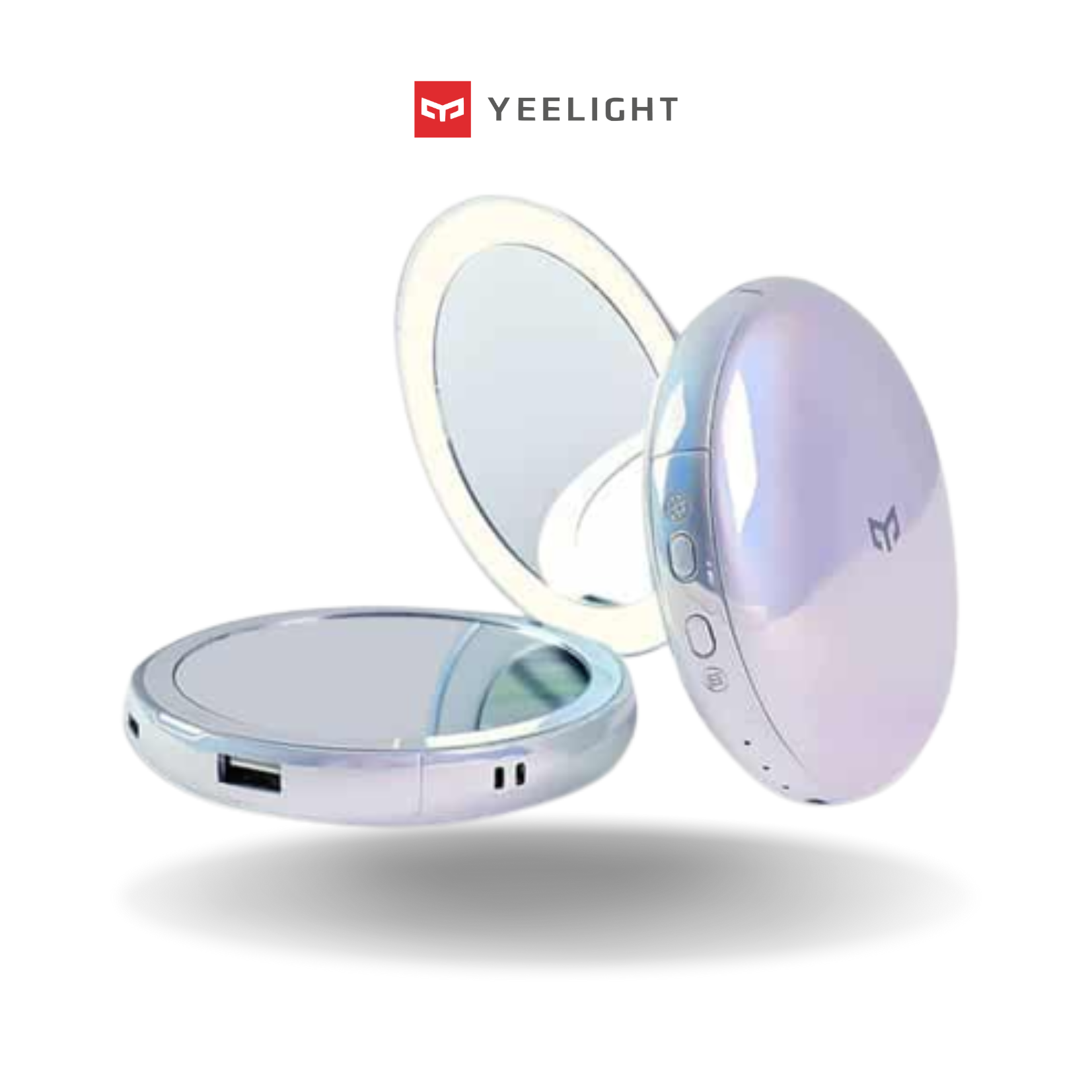 Đèn Gương Trang Điểm Cầm Tay Yeelight C20 4 Trong 1 YLODJ-0029 , tích hợp sạc dự phòng - Hàng Chính Hãng