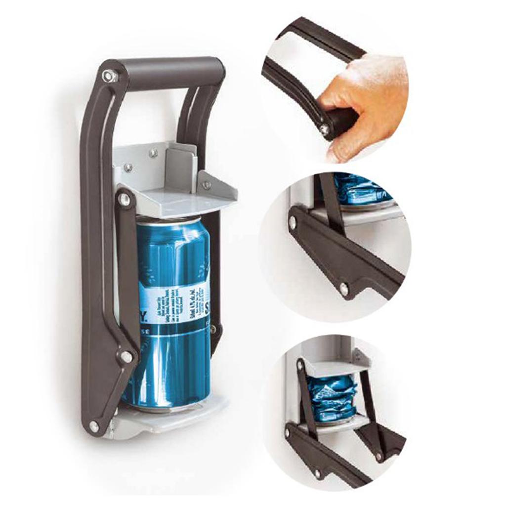 Can Crusher Wall Mounted Aluminum 16 Oz Beer Can HEAVY DUTY Crusher
