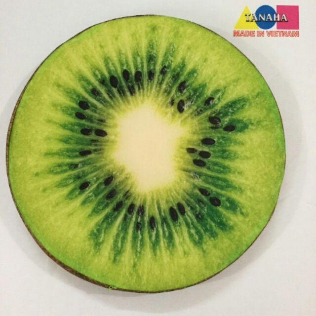 Gối ôm 3d gối tròn kiwi