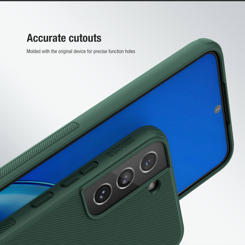 Ốp Lưng Sần chống sốc cho Samsung Galaxy S22 Plus hiệu Nillkin Super Frosted Shield Pro - hàng nhập khẩu