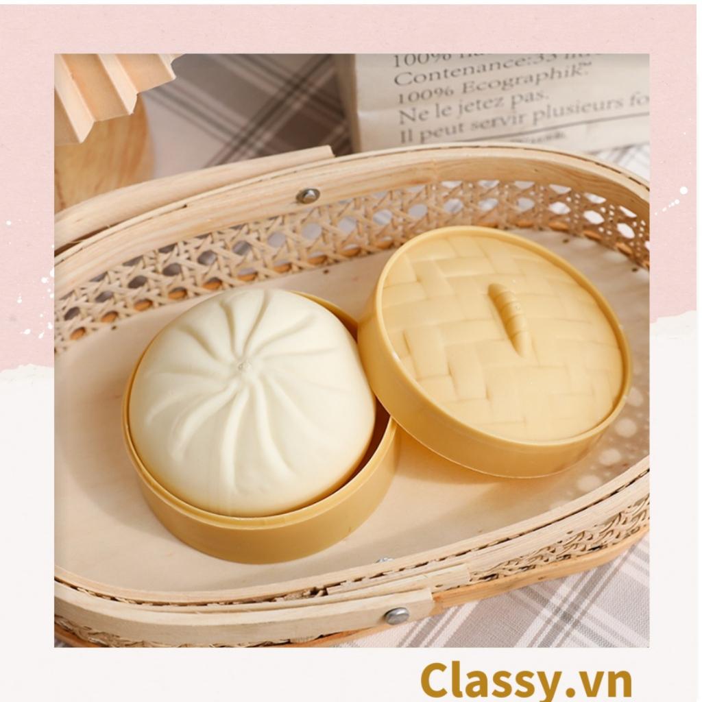 Đồ chơi thú vị  Classy bằng silicon mô hình lò hấp bánh bao nhân thịt giúp giải tỏa căng thẳng hiệu quả PK722