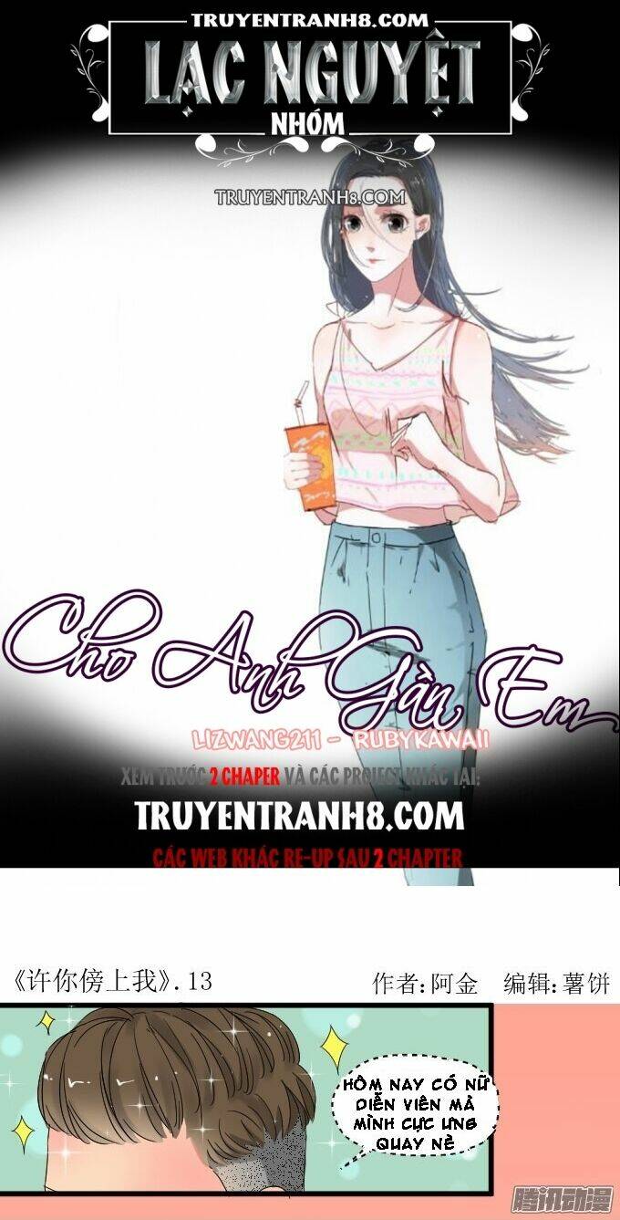 cho anh gần em chapter 13 1