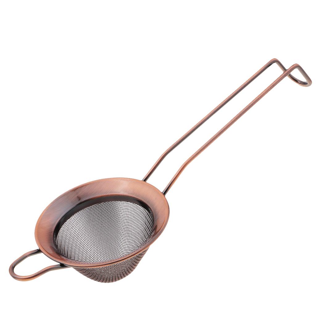 Stainless Steel Cooking Spoon Colander Skimmer for Boiling Frying Food Strainer with Double Handle