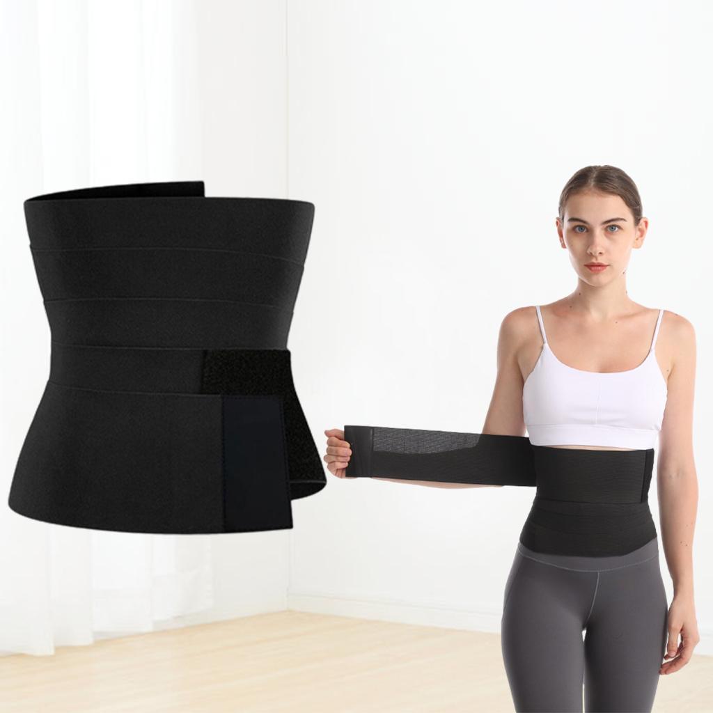 2 PCS Invisible Bandage Wrap Tummy Wrap Fitness Belt Gym Accessory