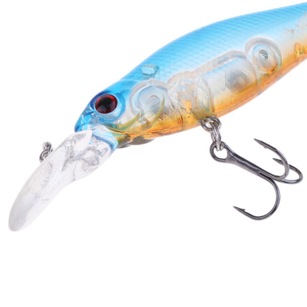 Premium Minnow Fishing Lures Hard Artificial Bait Crankbait Fishing Rigs Bait Fishing Tackle Equipment