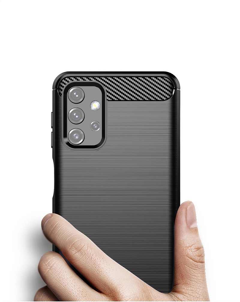 Ốp lưng chống sốc dành cho Samsung Galaxy A32 5G Silicon hàng chính hãng Rugged Shield cao cấp - Hàng Nhập Khẩu