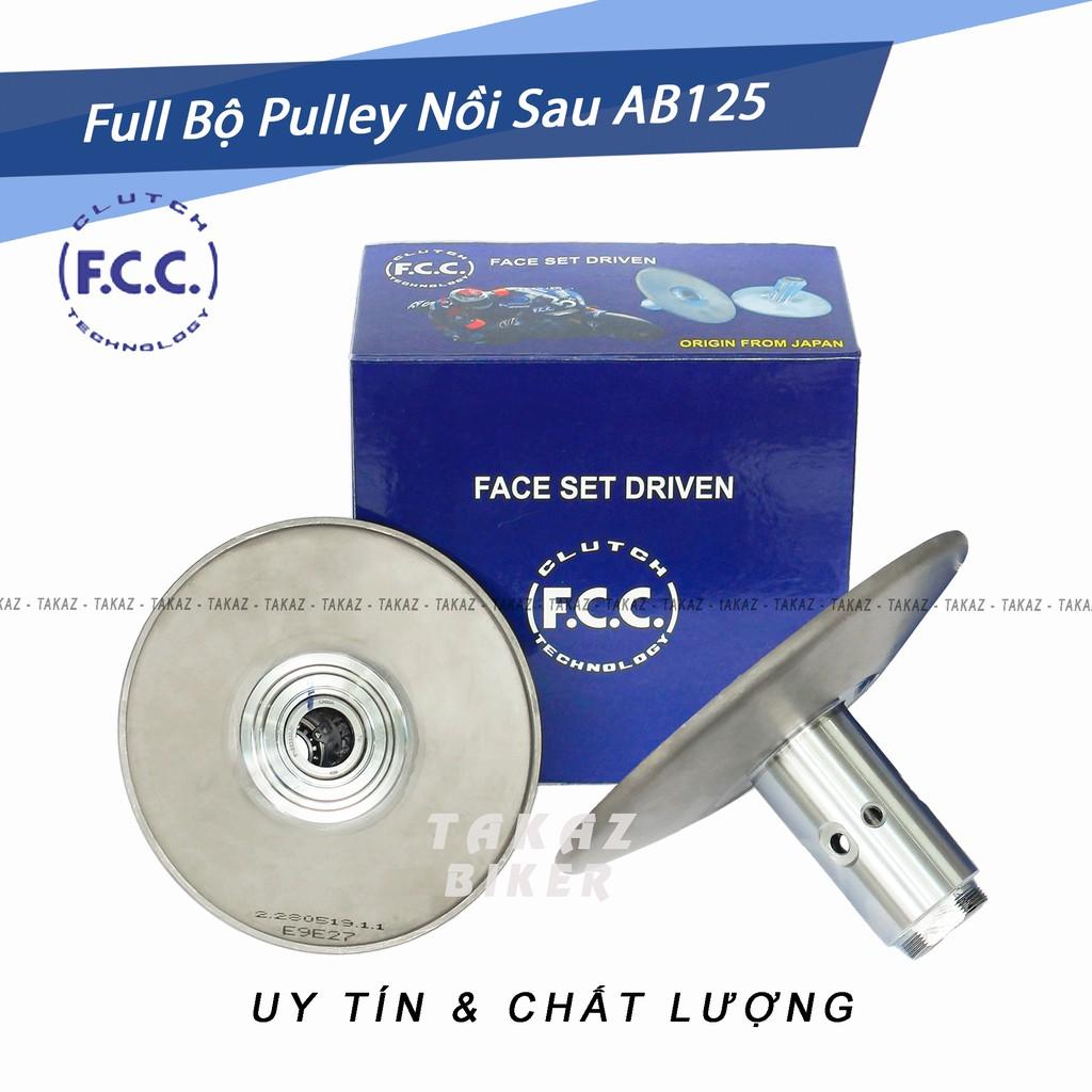 A8 Bộ Pulley FCC Nồi Sau Xe Air blade 125 , SH mode , PCX hãng FCC sản xuất