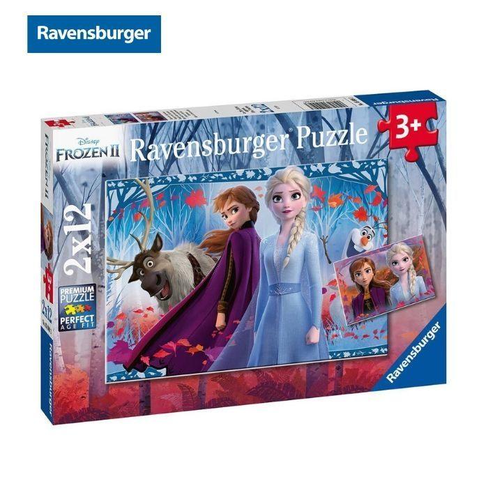 Xếp hình puzzle Frozen 2 2 bộ 12 mảnh RAVENSBURGER - Disney license RV050093