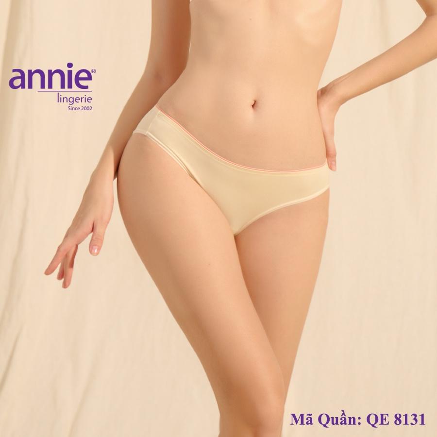 Quần lót nữ trơn thun lạnh 4 chiều annie QE8131 nữ tính, trẻ trung năng động, thoáng mát, co giãn tốt thoải mái khi mặc