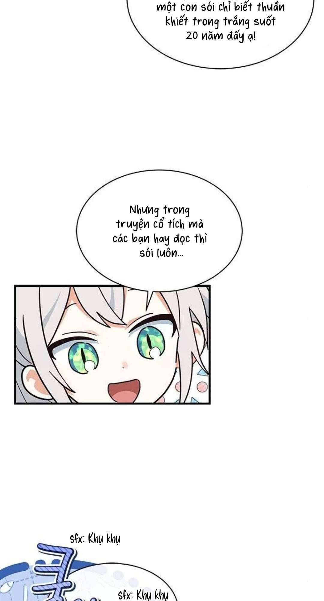 mèo con được gia tộc sói nhận nuôi? chapter 22 21