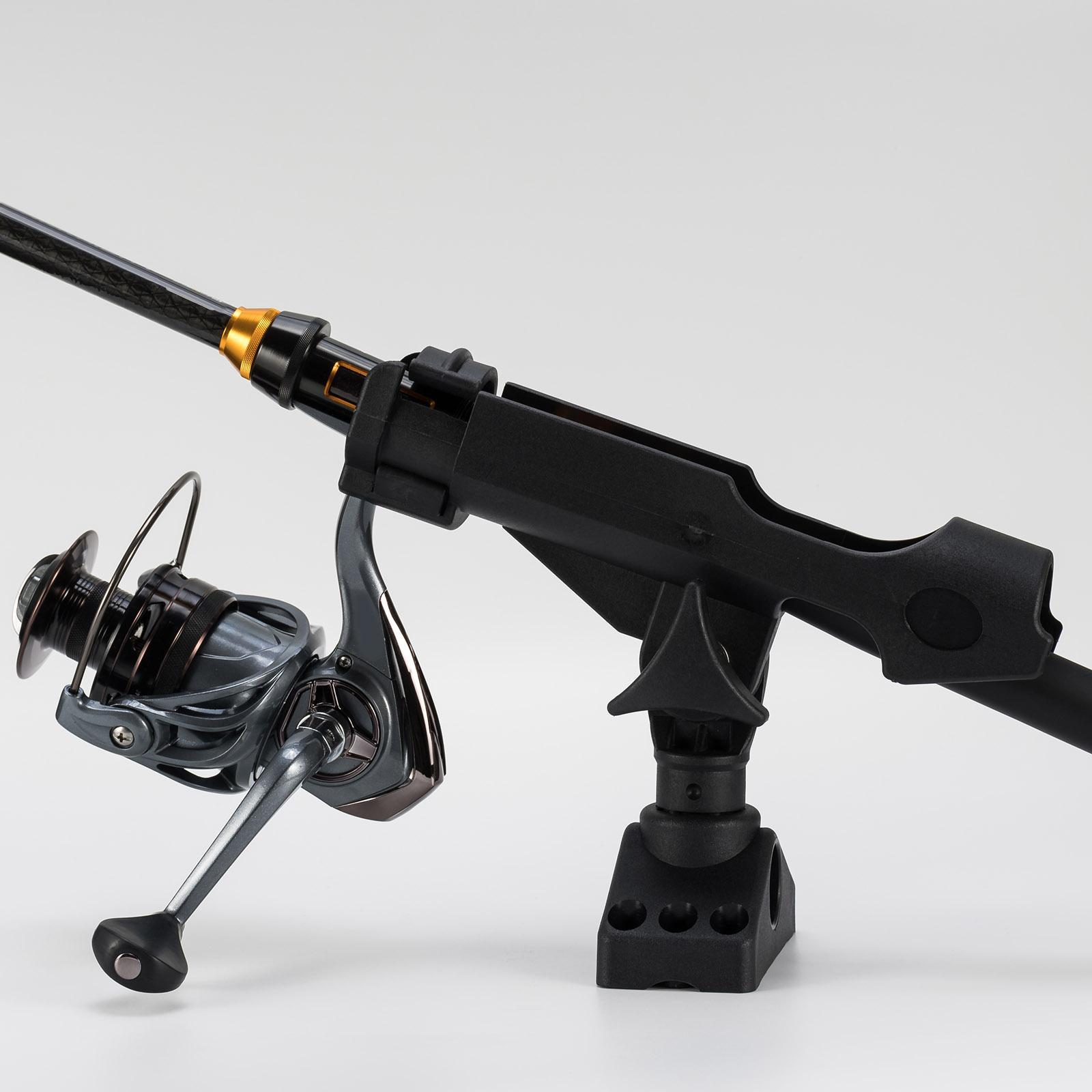 Fishing Rod Holders Fishing Rod Racks Deck Mount Fishing Rod Mounting Bracket Fishing Pole Holder Adjustable for Marine Fishing Boat Truck