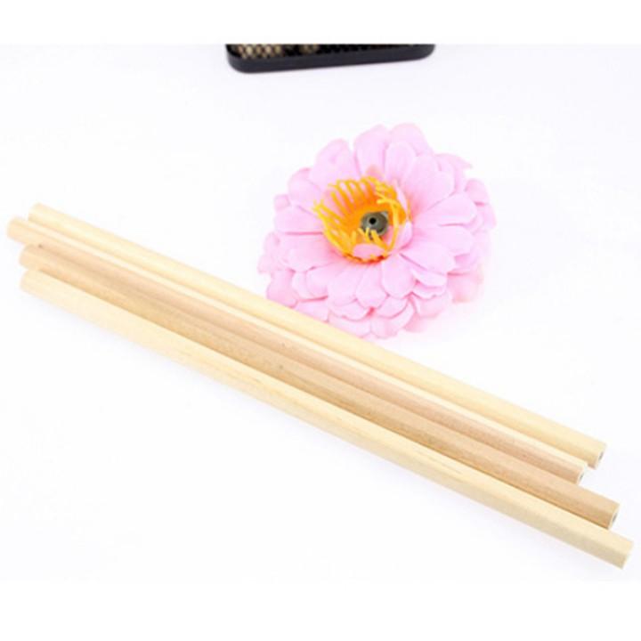 BỘ 3 chiếc Bút chì gỗ trơn 18cm