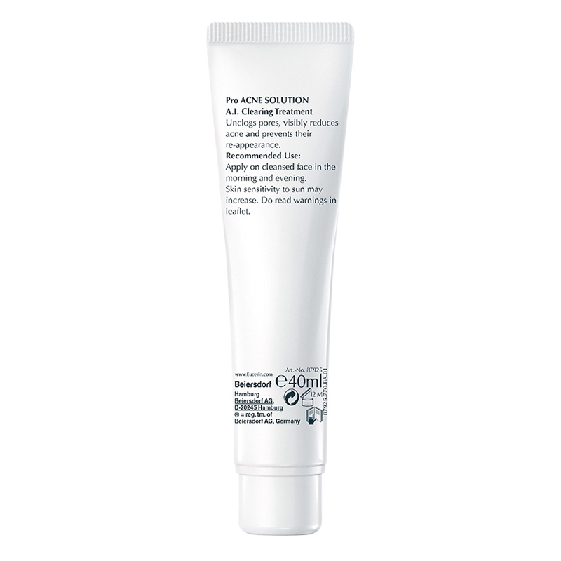 Combo Eucerin Tinh Chất Giảm Mụn, Mờ Vết Thâm, Tái Tạo Da, Ngăn Ngừa Mụn và Nước Tẩy Trang Giảm Mụn Làm Trắng Da
