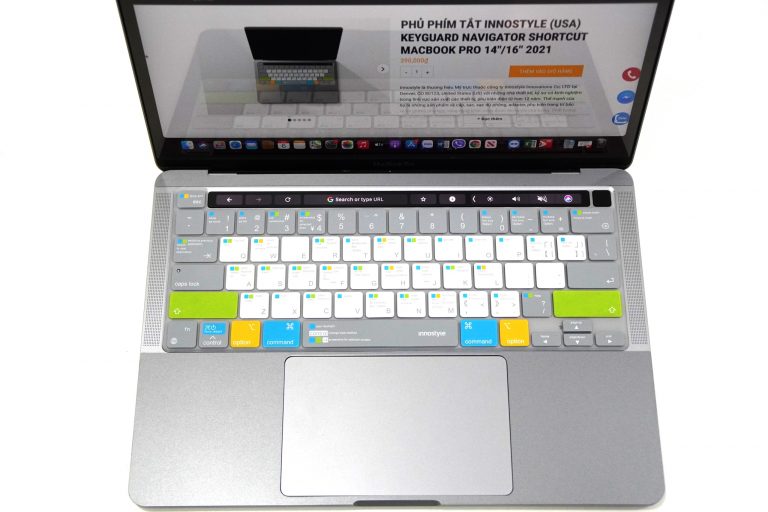 PHỦ PHÍM TẮT INNOSTYLE (USA) KEYGUARD NAVIGATOR SHORTCUT CHO MACBOOK - HÀNG CHÍNH HÃNG