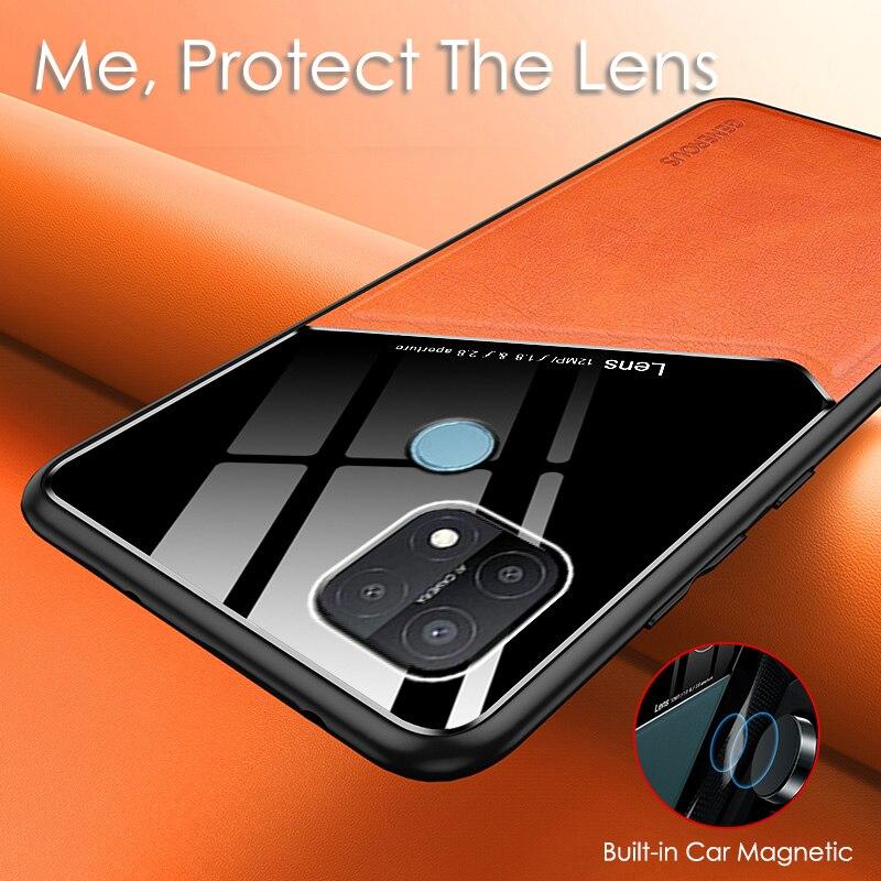 Ốp Lưng Da Thời Trang Cao Cấp Cho Oppo A93 A92 A73 A72 A53 A52 A7X A5S