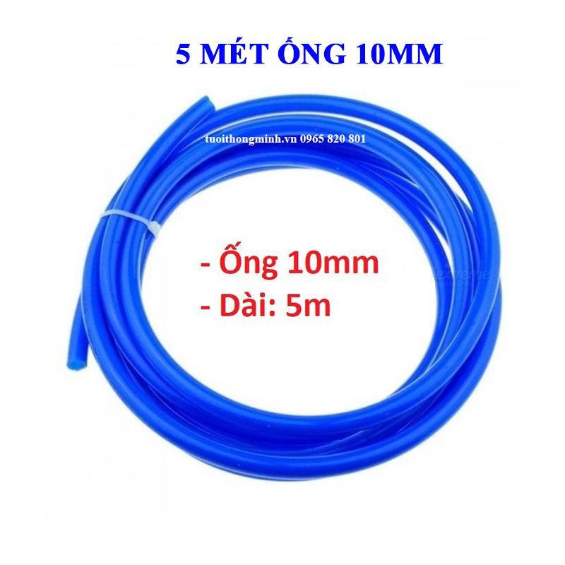 Set 5m dây ống phun sương PU 10mm