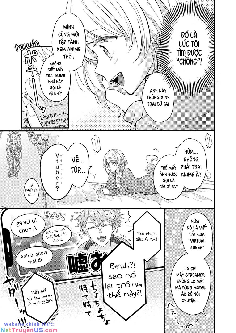 cuộc hôn nhân vụ lợi của...hai otaku? chapter 1 9