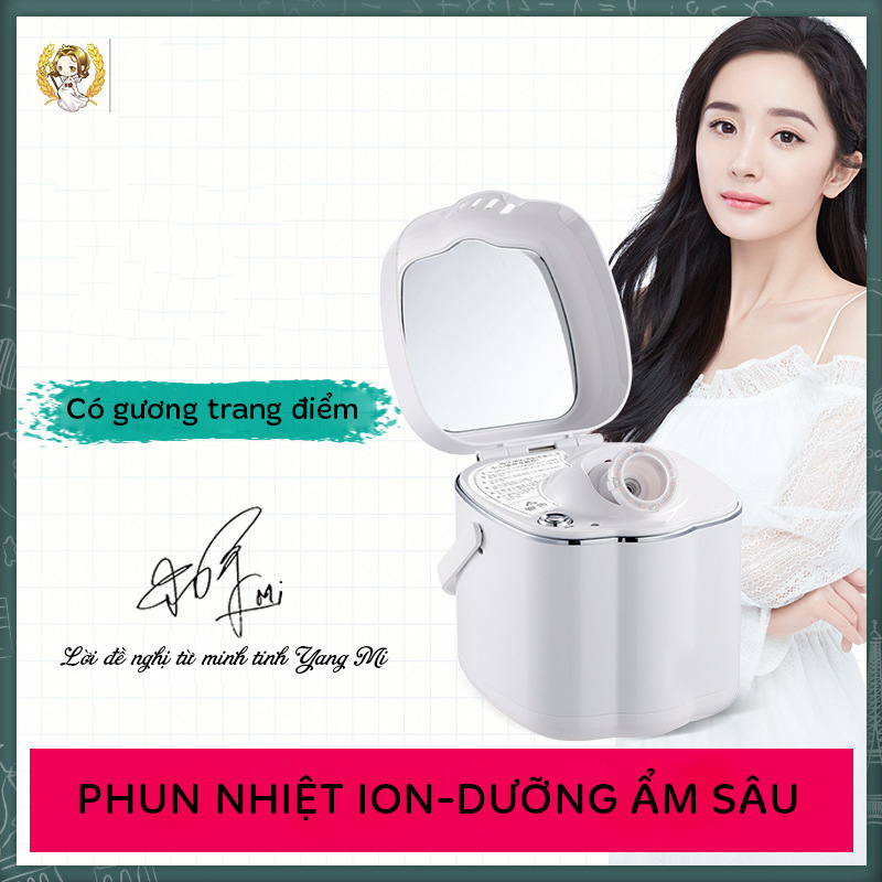 Máy Xông Hơi Mặt Nano K-SKIN, Tích Hợp Đèn UV Diệt Khuẩn