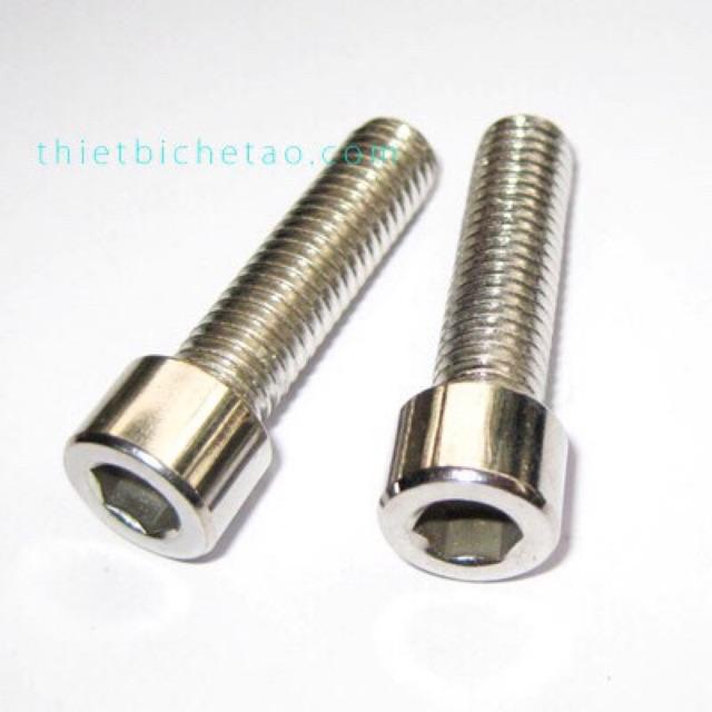 Bộ 10 Bu lông M10 lục giác chìm đầu trụ INOX