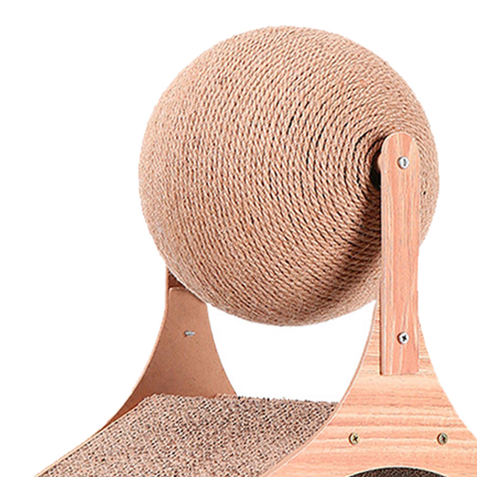 Cat Scratcher Toy Interactive Pet Toy Rotatable Ball Playing Scratching Ball