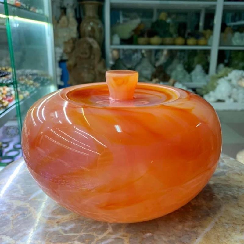 Thố, Hũ Đựng Đá Ngọc Huyết - đường kính 20cm
