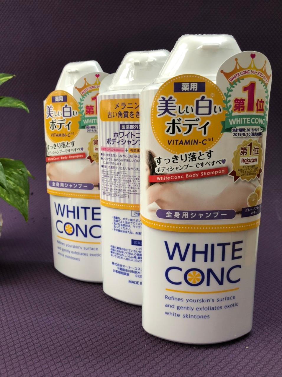 Sữa dưỡng thể trắng da,chống nắng White Conc Cc Cream Nhật Bản