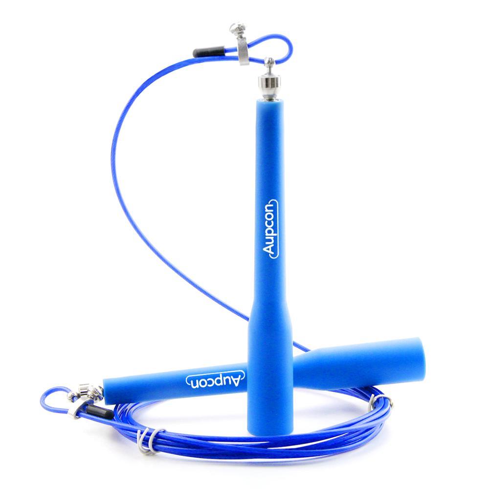 AUPCON Tốc Độ Dây Nhảy Có Thể Điều Chỉnh Dây Nhảy 360 Độ Xoay Bóng Kim Loại Chịu Lực Cáp Thể Dục Tập Thể Dục Thể Thao Dây Nhảy
