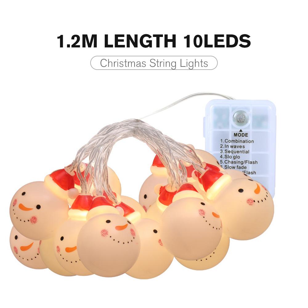 Đèn dây Giáng sinh hình người tuyết